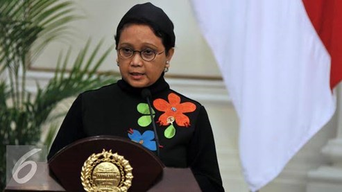 Gambar Menteri Luar Negeri Retno Marsudi