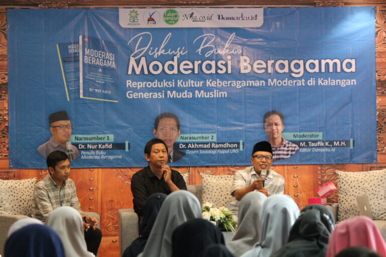 Muda Moderat: Diskusi Buku Moderasi Beragama di Kalangan Generasi Muda Muslim